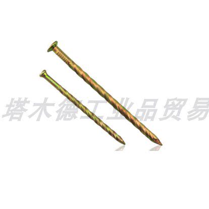 地板钉 卷钉 麻花防腐木钉 托盘钉  防止松动螺纹钉 龙骨钉