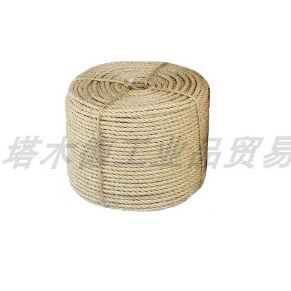 白棕绳 硬麻绳4-30mm 装饰绳 公斤价马尼拉绳 剑麻绳