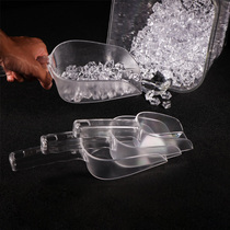 PC plastic ice shovel resistant milk tea shop shovel ice bar KTV size ice shovel nut coffee bean popcorn