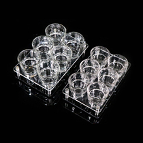 Bar KTV Beer Cup Rack Tempered Glass Star Anise Cup Shot Cup Holder of Goblet Wine Glass