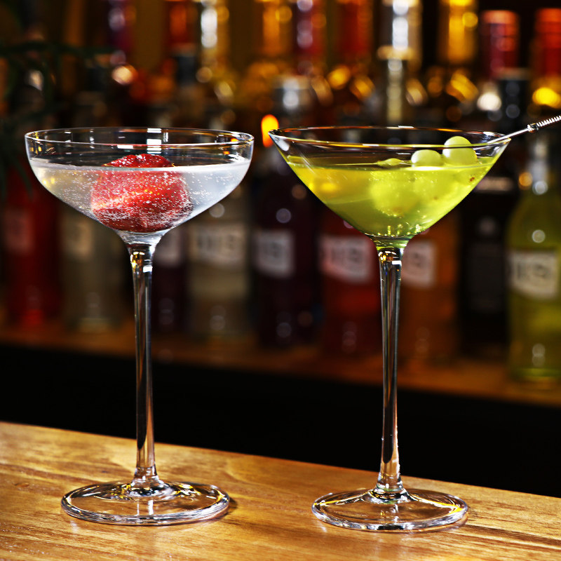 Crystal Goblet Cocktail Glass Thin Martini Glass Ladies Cocktail Glass Martini Glass Champagne Glass