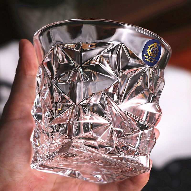 Unleaded Crystal Ocean Wine Cup European-style Japanese whisky glass beer glasses Spirits Spirits Glasses Suit Creativity-Taobao