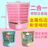 Jolly Zuli Two -in -один соломенные горшки голландская свинина Небесная свиная, кожаные кролики Тоторо соломенная пищевая коробка корм