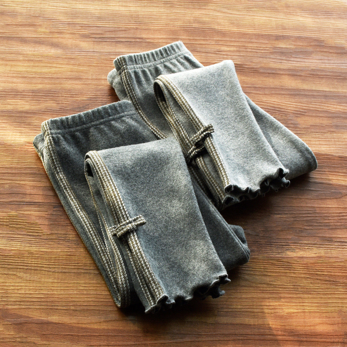 Girl Pants Spring Autumn Money Children Inner Hitch Pants Big Boy Thin Suede Pants Outside Wearing Spring Dress New Child Dress Girl Plus Suede Pants