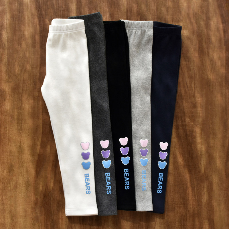 Girl Inside Hitch Pants Spring Autumn Outwear Pure Cotton Pants Children Spring Dress Women's Baby Spring Style Pants 2022 New Children's Clothing