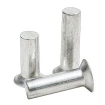 Aluminum countersunk head rivet GB869 percussion flat cone head solid rivet traffic sign countersunk head M2M3M4M5M6