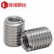 SUS303 ສະແຕນເລດ thread Sleeve ພາຍໃນແລະພາຍນອກ thread Nut ການແປງ Screw Sleeve M3M4M5M6M8M10M12