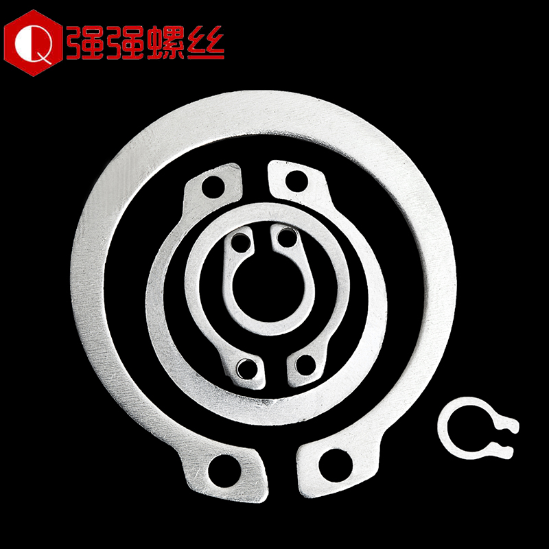 GB894 304 stainless steel shaft with elastic C-type clasp snap-shaft outer snap ring shaft with C-type clasp D5D20D80-D150