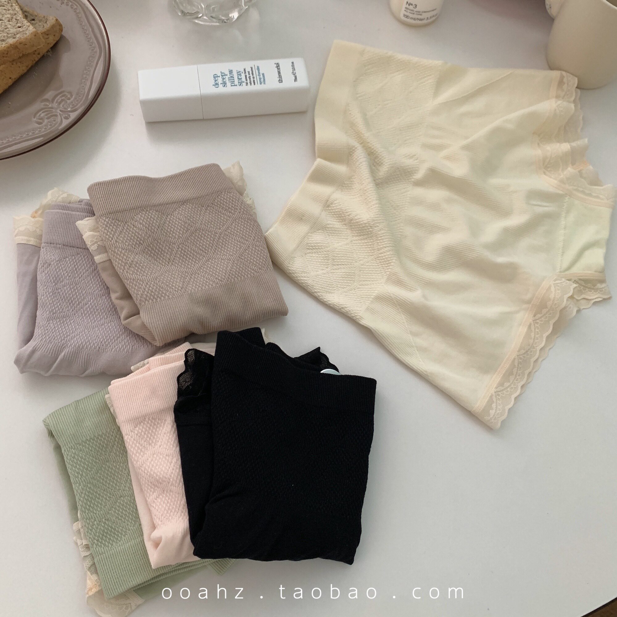 Conservative type (underpants = safety pants) High waist collection belly slim fit 4 corner pants Seamless Honeypeach Hip Security Walk Light Woman