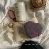 Джинсовая коробочка для хранения в форме сердца, портативное кольцо, серьги, ювелирное украшение для путешествий, сумка-органайзер, небольшая сумка, подарок на день рождения