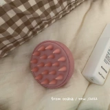 Мягкий силиконовый массажер, шампунь для кожи головы, расческа