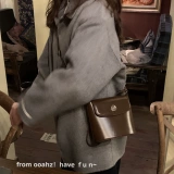 Небольшая акриловая дизайнерская демисезонная квадратная сумка через плечо, небольшая сумка