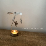 Крутящаяся свеча, крутящийся браслет с одной бусиной, игрушка «Ветерок», золото и серебро, подарок на день рождения