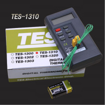 High precision tes1310 thermometer Industrial electronic thermometer Digital display Thermometer High temperature thermocouple with probe