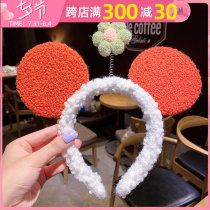 Bespoke: net red flower hair stirrup (color random) individually photographed and not shipped