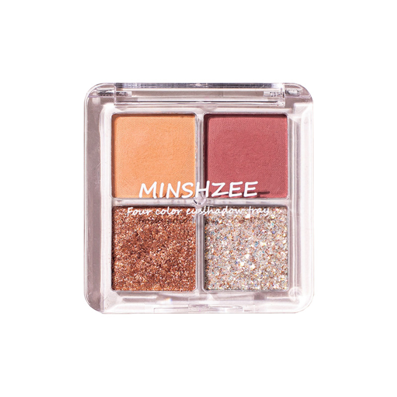 (Gift) Four-color eye shadow disc single beat for not shipping ~