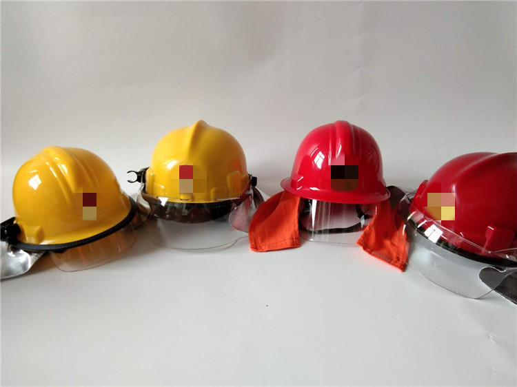 02 Korean fire helmet 3C 97 fire shawl helmet rescue inspection exercise protective fire fighting helmet lamp holder