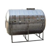 Stainless steel water tower roof large water storage tank thickened oil storage tank household round water tank fire tank living wine barrel
