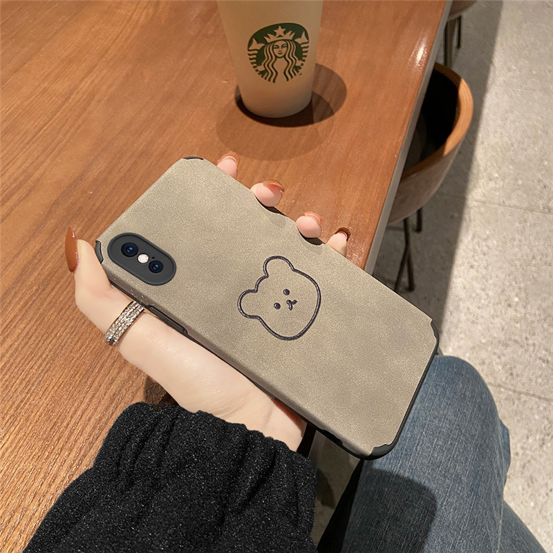 Apple X Mobile Phone Protection Shell Cartoon Cute IPhonexs Max Lens Full Package Anti-Fall Apple Xr Silicone Xs Frosted Crust Personality Creative Protective Sleeve Tennis Red Ins and Men and Women New