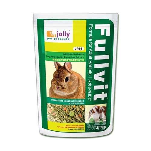 Jolly Zuli Duowei становится кроличьим зерном 5 кот и упакована в основные зерна кроликов, богатые пробиотическими кормами кроликов.