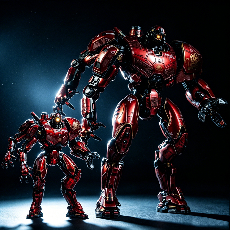 Pacific Rim Electroplated Storm Red Mecha Model Movable Revenge Danger Wanderer Toy Eureka Figure Pacific Rim Electroplated Storm Red Mecha Model Movable Revenge Danger Wanderer Toy Eureka Figure