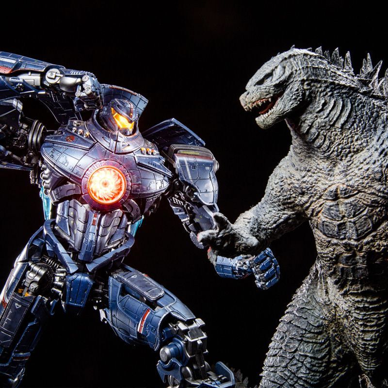 Pacific Rim: Revenge of the Titans Wanderer Toy Non-Alloy Mecha Electroplated Obsidian Athena Action Figure