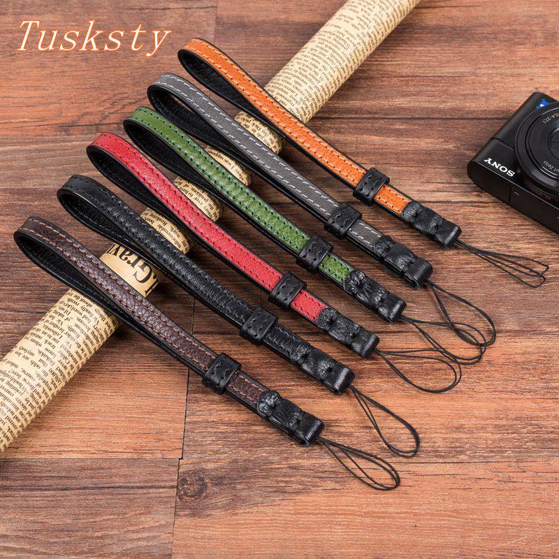 Suitable for micromonoSony zv1rx100m567 Ricoh light GR23 camera hand rope Fuji Leica wristband leather rope-Taobao