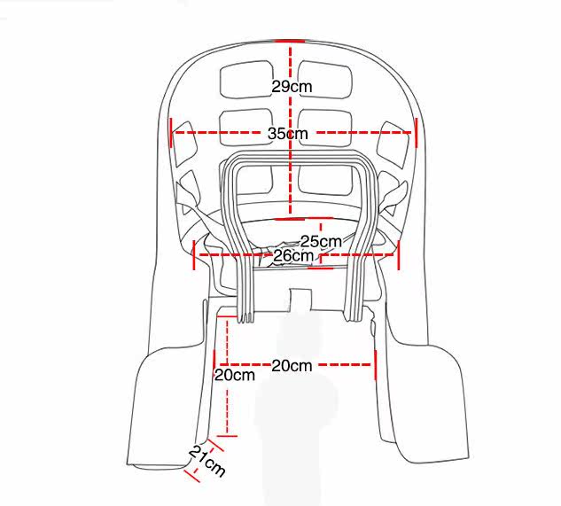siège enfants pour vélo - Ref 2417376 Image 20