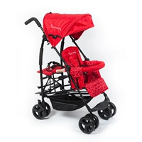 Прыгайте красные тележки Обновление+солнце+дождевой чехол+поддержка чашки