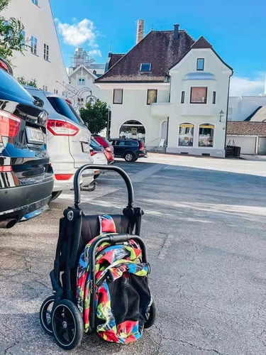 Коляска, складная детская башенка для выхода на улицу, Германия, амортизация