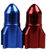 Bicycle color valve core plug mountain bike dustproof valve cap air nozzle cover waterproof riding equipment accessories