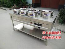 Commercial Stainless Steel Insulated Congee Car Soup Pool Table Cage soup Soup Porridge Car Soup Porridge Car Soup Congee Car Insulated Soup Table Breakfast