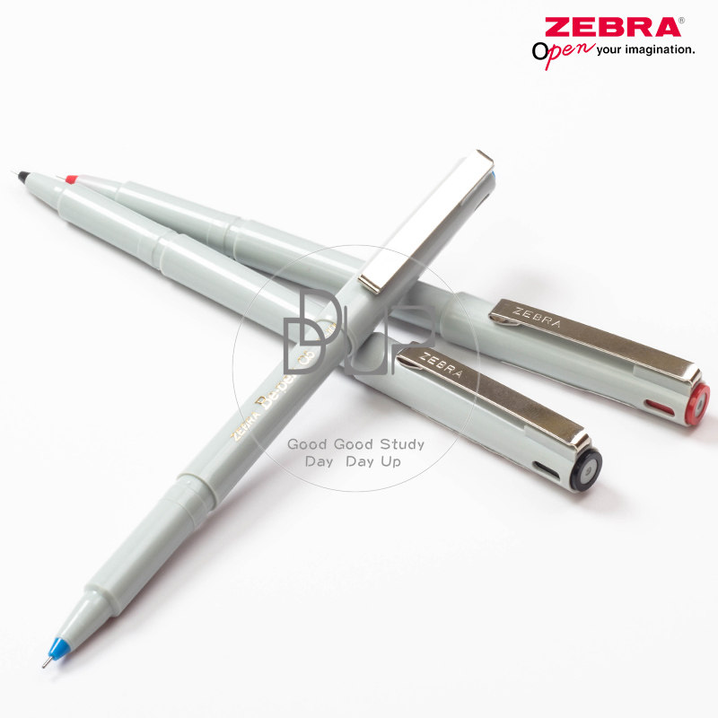 Japan ZEBRA ZEBRA) BE-100) 0 5mm) Original imported classic needle tip smooth signature neutral water-based pen