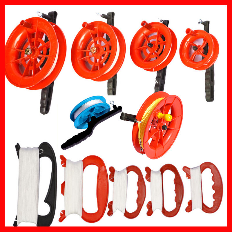 Weifang kite coil small red wheel board accessories children adult wheel winding board balloon flying factory direct sales
