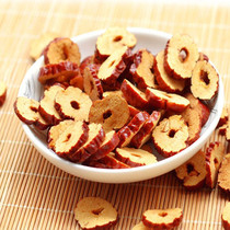 Xinjiang specialty Ruoqiang red dates jujube round cut jujube pieces dried jujube