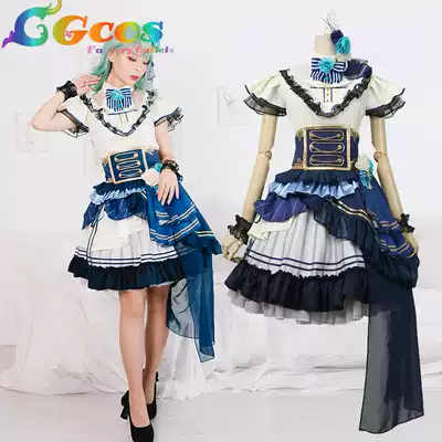 CG Japanese anime BanG Dream Next Generation girl band Glacier yarn night cosplay women clothing customization