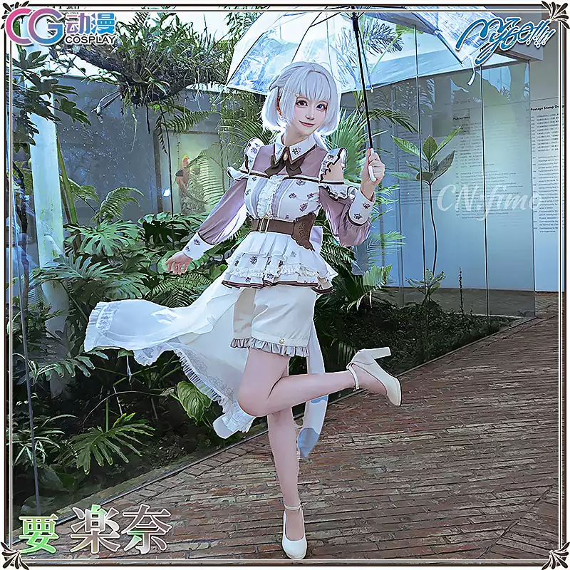 CGcos動漫bangdream mygo! 貓貓要樂奈COSPLAY服裝女lolita裙-淘寶
