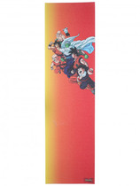 Primitive x Dragonball Z Gradient Skateboard Sandpaper Dragon Ball Cooperation Gradient Orange