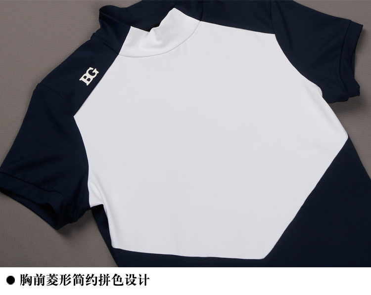 BG Golf Quần Áo của Phụ Nữ Ngắn Tay Áo T-Shirt Mùa Hè Mới Sản Phẩm của Phụ Nữ Ngắn Tay Áo Độ Ẩm và Nhanh Khô Jersey găng tay dài chống nắng