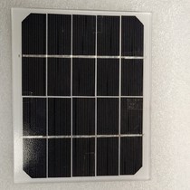 5V3w monocrystalline silicon solar panel solar light rechargeable 3 7v battery