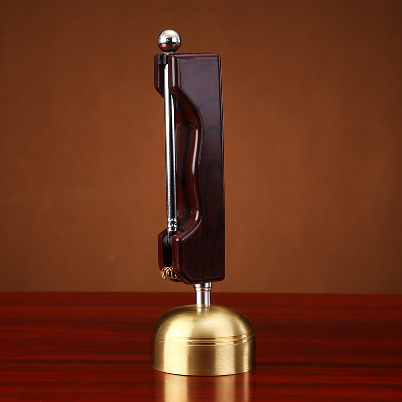 Round-through process Taiwan telescopic leading chime pure copper Citation Engine Bronze chime stone Tracer Hand stone Temples Buddha supplies to the Buddha