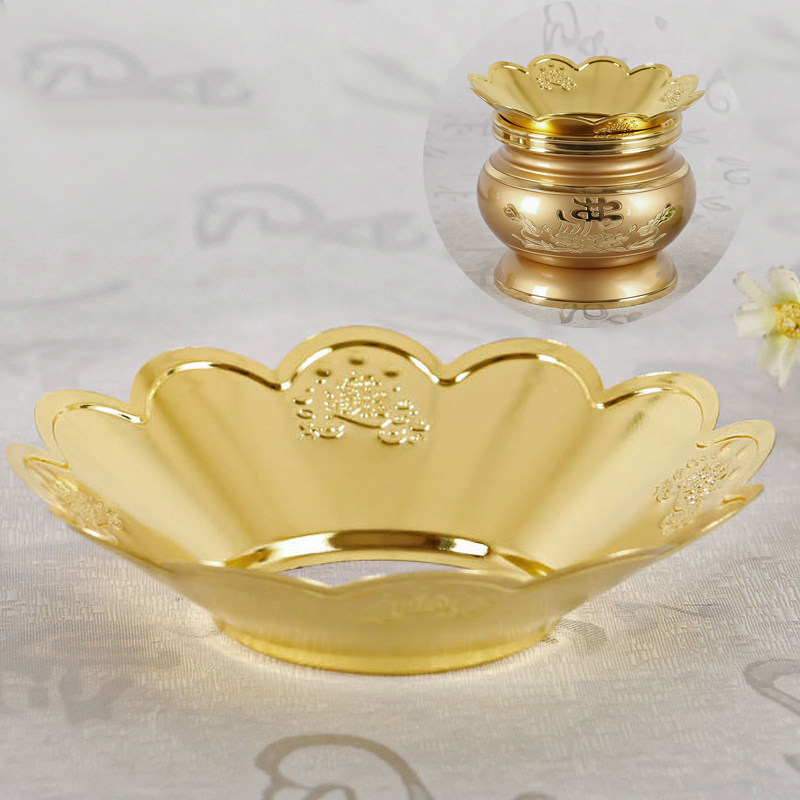 Round pass Buddha Incense Stove Surround Alloy Incense Stove Furnace Surrounding Incense Ash-Care Stove Surrounding Hood To Pick Up Incense Ash For Buddha Supplies