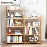 Nanzhu простая кухонная полка для хранения, напольная книжная полка для ванной комнаты, многослойная полка для хранения в ванной комнате, многослойная полка для хранения