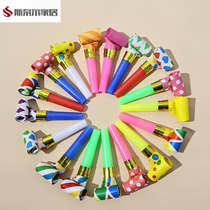 Whistle childrens toy birthday blowing roll blowing dragon whistle blowing roll blowing whistle blowing air horn blowing infant tongue out