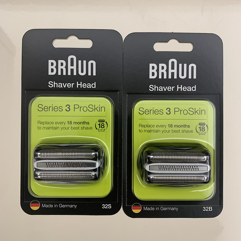 Braun Series 3 Shaver 320S-4 330S-4 340S-4 3010S 32B Foil and Cutter 21B