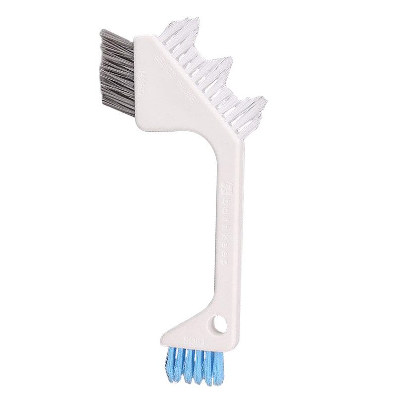 Multifunctional tile brush (three-in-one) corner cleaning brush window slit brush kitchen floor brush hair brush