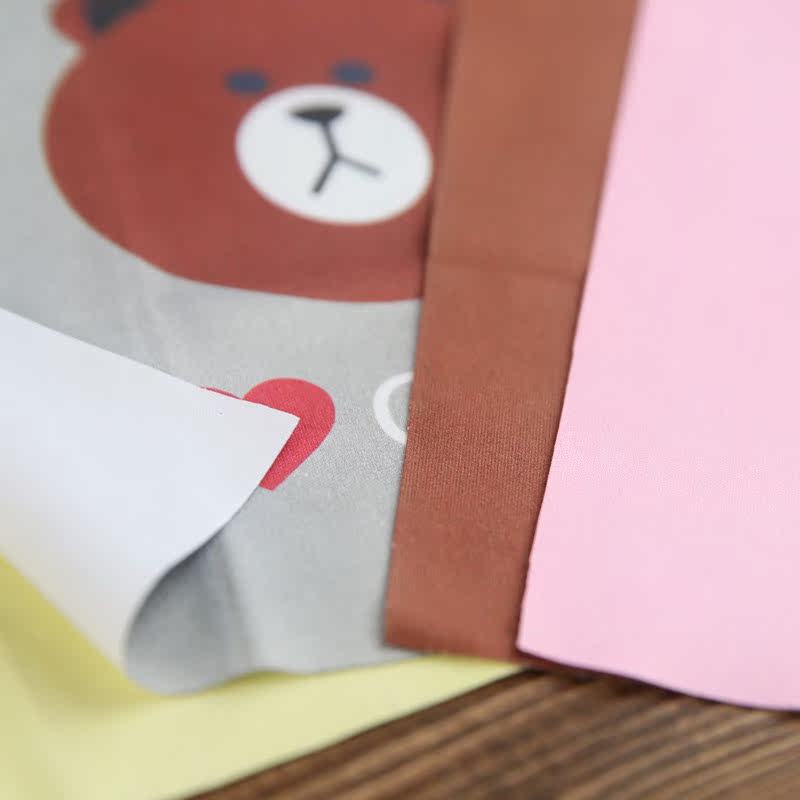 护理简约通用时尚可爱学生卡通新品眼镜盒清新收纳盒日式套装镜布