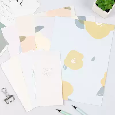 Beginner every time envelope letter set creative Korean stationery students romantic beauty love letter paper