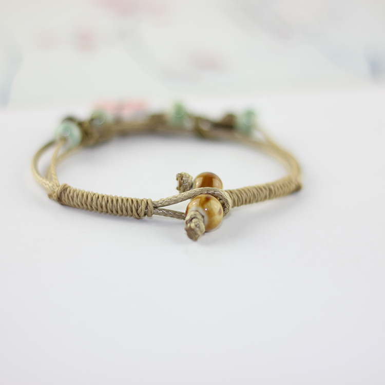 Chinese ceramics hand - made woven bracelets jewelry series of bell 's restoring ancient ways of female students is small adorn article