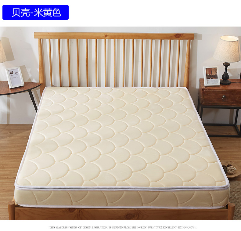 Bắc cực nhung xơ dừa nệm cọ cứng brown pad 1.8 m giường 1.5 m miếng bọt biển pad Simmons latex mat